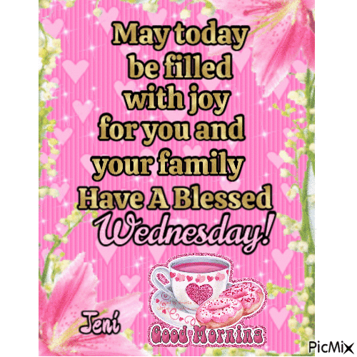 Have a blessed wednesday - GIF animé gratuit