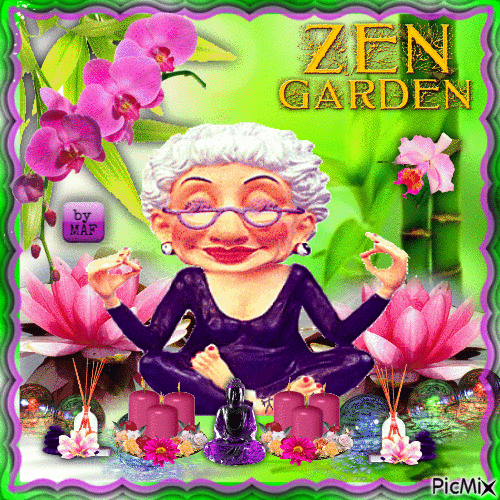 Zen Garden - GIF animé gratuit