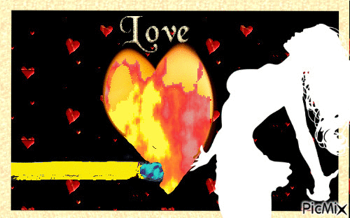 Love / Amour - Gratis animeret GIF