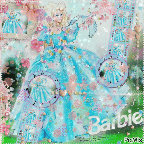 Barbie ❤️ elizamio - Ingyenes animált GIF