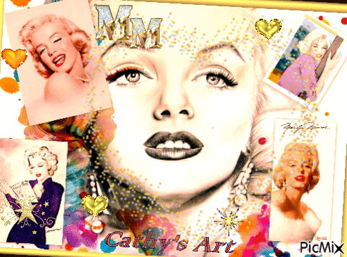LOVE Marilyn M - Безплатен анимиран GIF