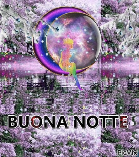 BUONA NOTTE - Gratis animeret GIF