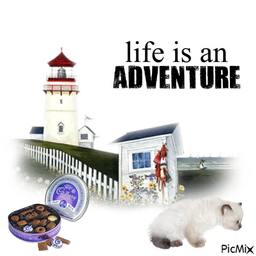 Life Is An Adventure....So Live It To Your Fullest - png gratis