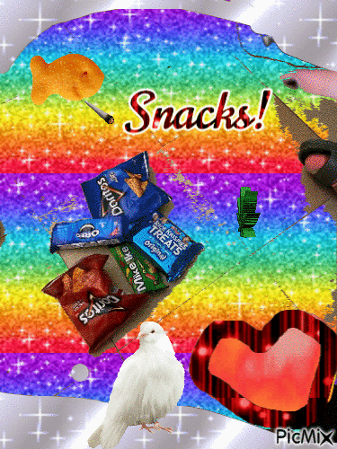 Snacks! - GIF animado gratis