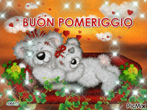 BUON POMERIGGIO - 無料のアニメーション GIF