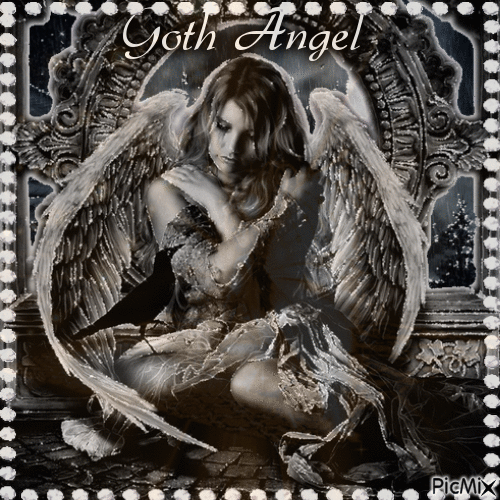 Gotischer Engel - Besplatni animirani GIF