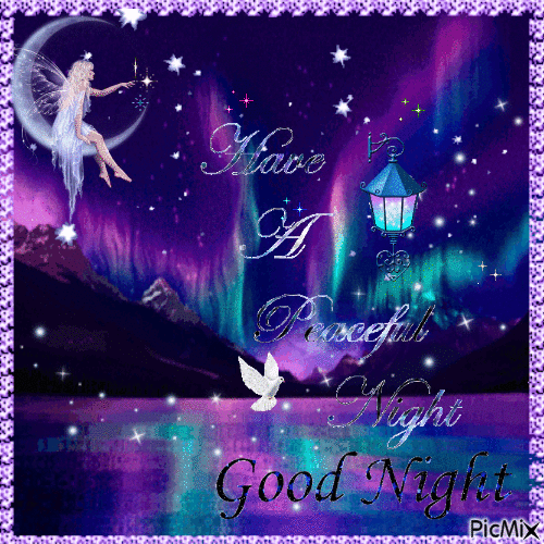 Good Night PicPix - Ingyenes animált GIF
