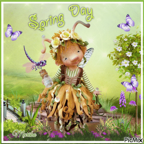 spring day - Δωρεάν κινούμενο GIF