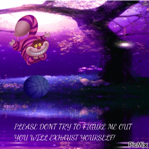 Cheshire Cat - GIF animasi gratis