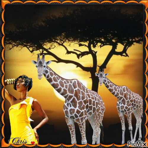 L'afrique - Darmowy animowany GIF