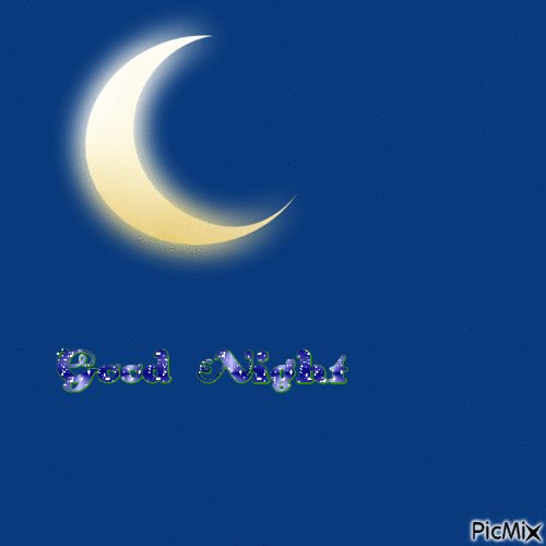 Buonanotte - Darmowy animowany GIF