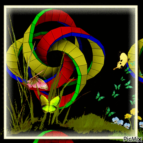 Fantasia borboletas - 無料のアニメーション GIF