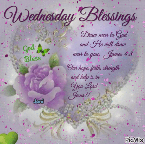Wednesday blessing - Free animated GIF