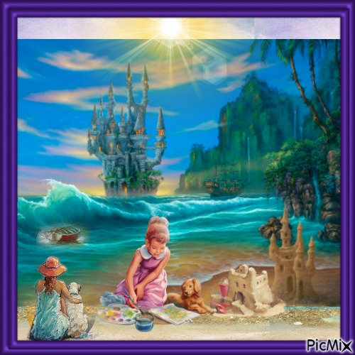 Ilha fantasia - PNG gratuit