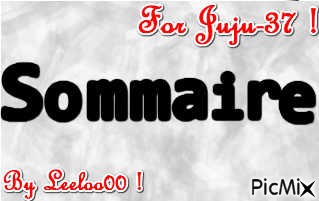 Sommaire pour Juju-37 - 免费PNG