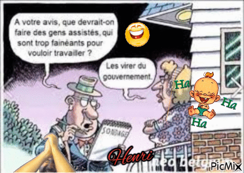 Blague : "Virez les du gouvernement..." - Bezmaksas animēts GIF