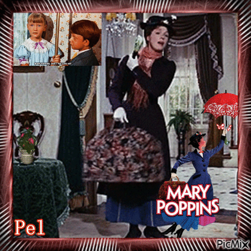 Mary Poppins - Gratis animerad GIF
