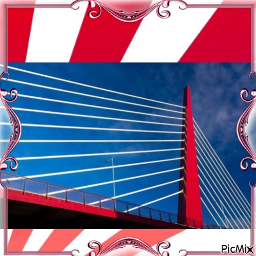 Bridge Red - png ฟรี