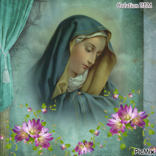 Vierge Marie par BBM - Animovaný GIF zadarmo