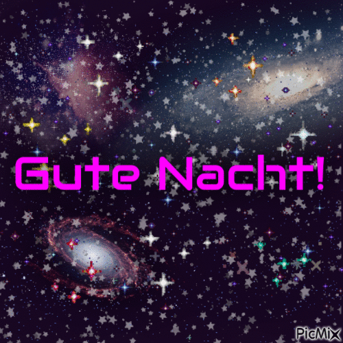 Gute Nacht - GIF เคลื่อนไหวฟรี