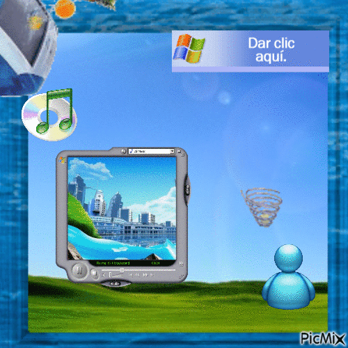 Windows \ Frutiger aero - Zdarma animovaný GIF