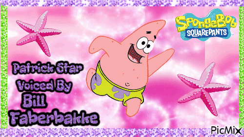 PatrickStar - GIF animado grátis