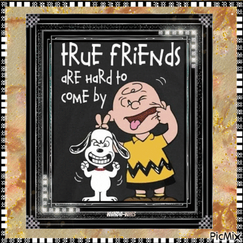 Friends-peanuts-cartoon