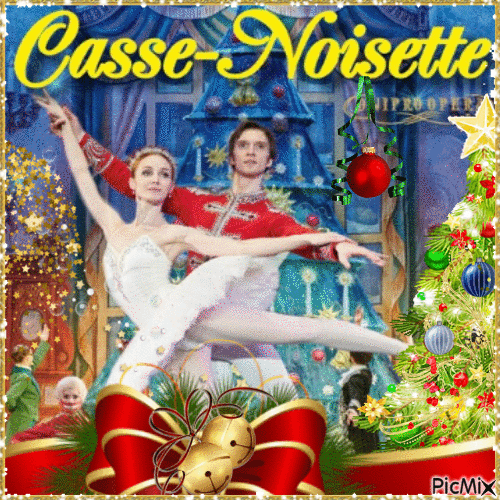 Ballet " Casse-Noisette" / concours - Бесплатный анимированный гифка