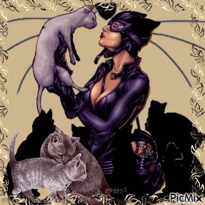 catwoman - 無料のアニメーション GIF