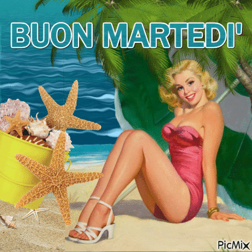 BUON MARTEDI' - Безплатен анимиран GIF