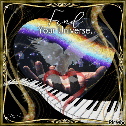 Find your Universe. - Gratis geanimeerde GIF