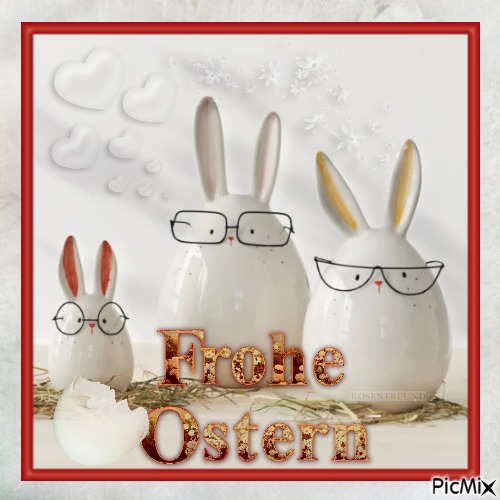 Frohe Ostern - бесплатно png