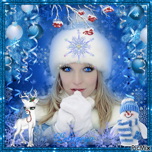 Maiden🎄 ⛄ ❄ ⛄". - Free animated GIF