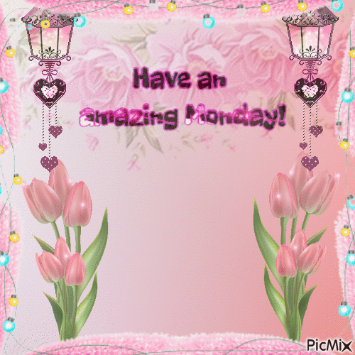 Have an amazing Monday! - Animovaný GIF zadarmo
