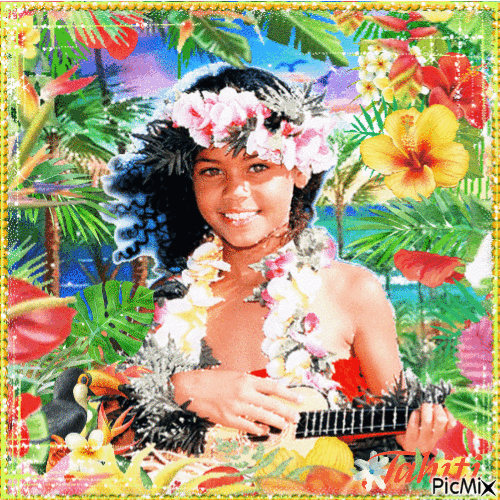 Tahiti - Gratis geanimeerde GIF