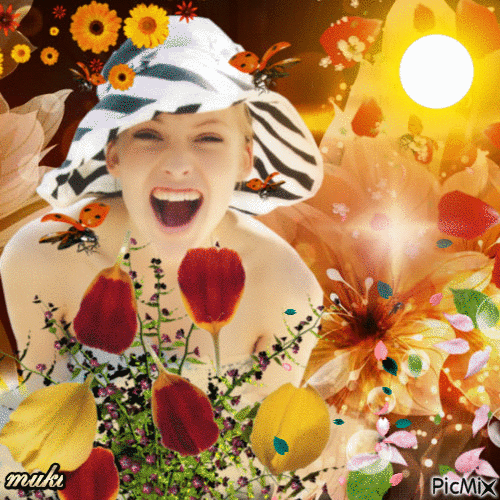 Wish you a HAPPY day Friends!:))) - Free animated GIF
