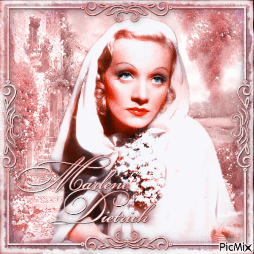 Marlene Dietrich - Bezmaksas animēts GIF