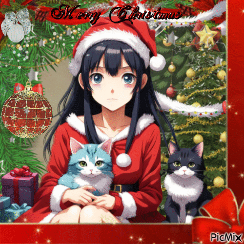 Concours : Joyeux Noël - Manga - GIF animasi gratis