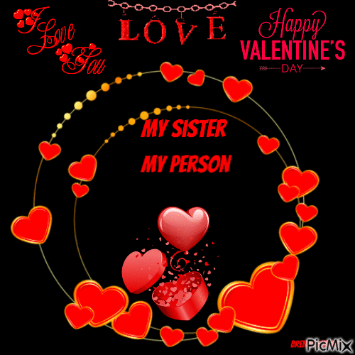 sister valentine - 無料のアニメーション GIF