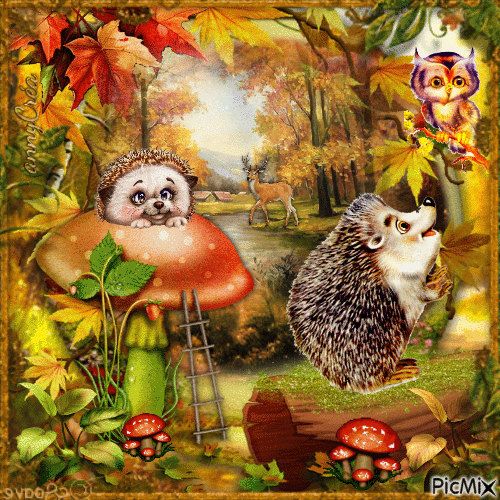 Autumn fantasy - Ingyenes animált GIF