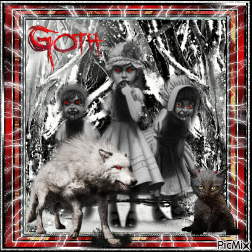 Gothic Children - Gratis animeret GIF