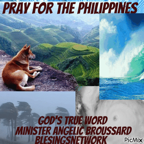 Pray for the Philippines. - Nemokamas animacinis gif