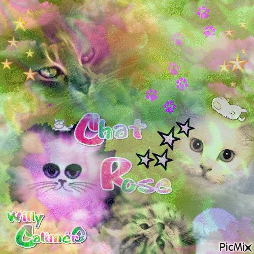 Chat Rose - Free animated GIF
