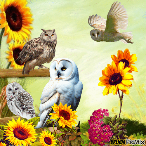 owl - Zdarma animovaný GIF
