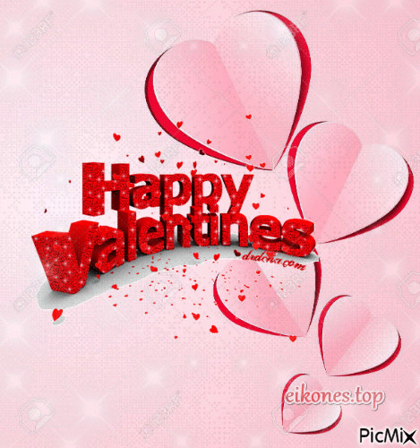 Happy Valentine's Day - Zdarma animovaný GIF