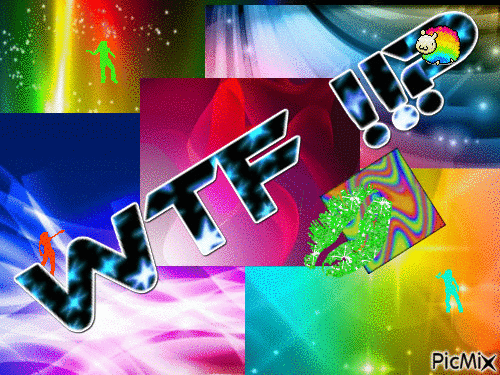wtf - Darmowy animowany GIF