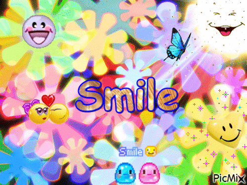 Smile - Ilmainen animoitu GIF