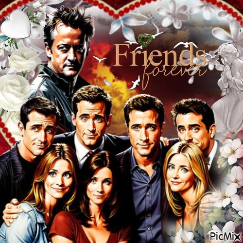 Matthew Perry FRIENDS forever - бесплатно png