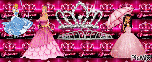 Rose9278:Princesse - GIF animé gratuit