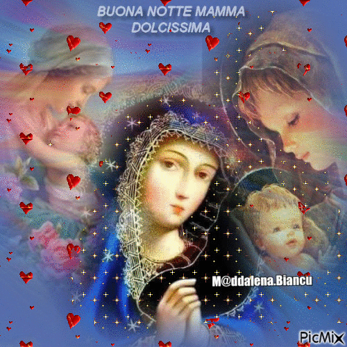 Buona notte Madre - Бесплатный анимированный гифка